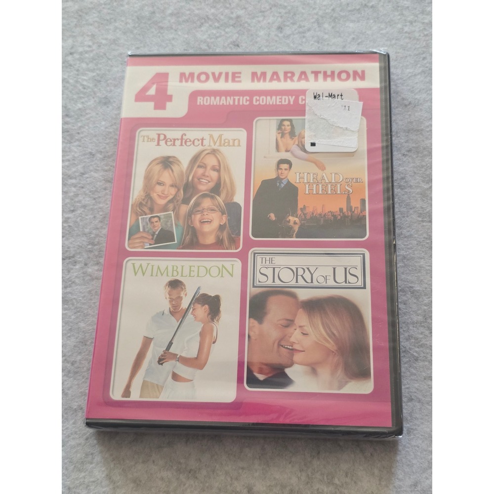 4 Movie Marathon Romantic Comedy Collection DVD The Perfect Man & More